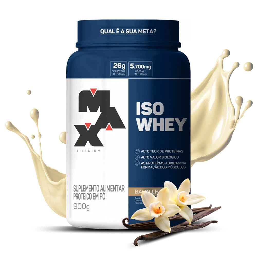 WHEY ISO 900GR MAX TITANIUM