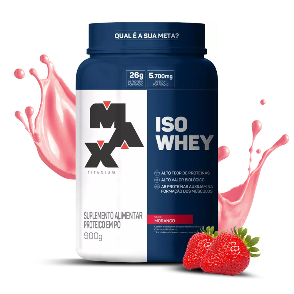 WHEY ISO 900GR MAX TITANIUM