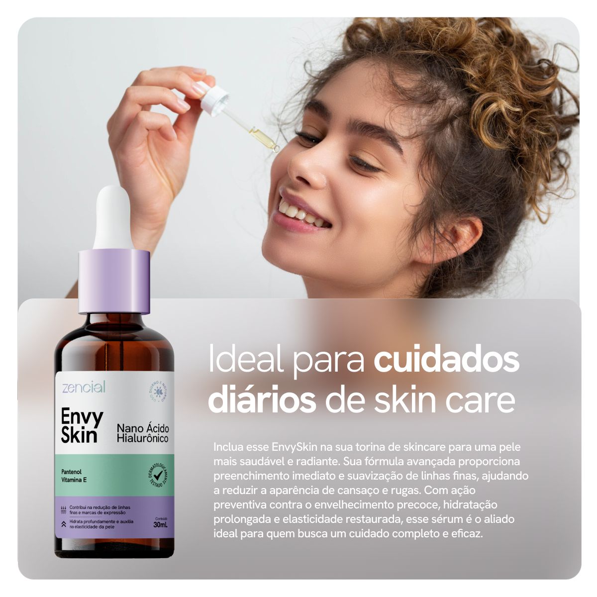 Sérum Facial Nano Ácido Hialurônico Envy Skin